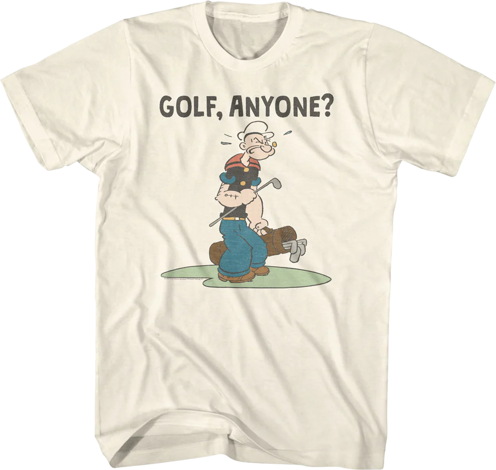 Golf, Anyone? Popeye T-Shirt