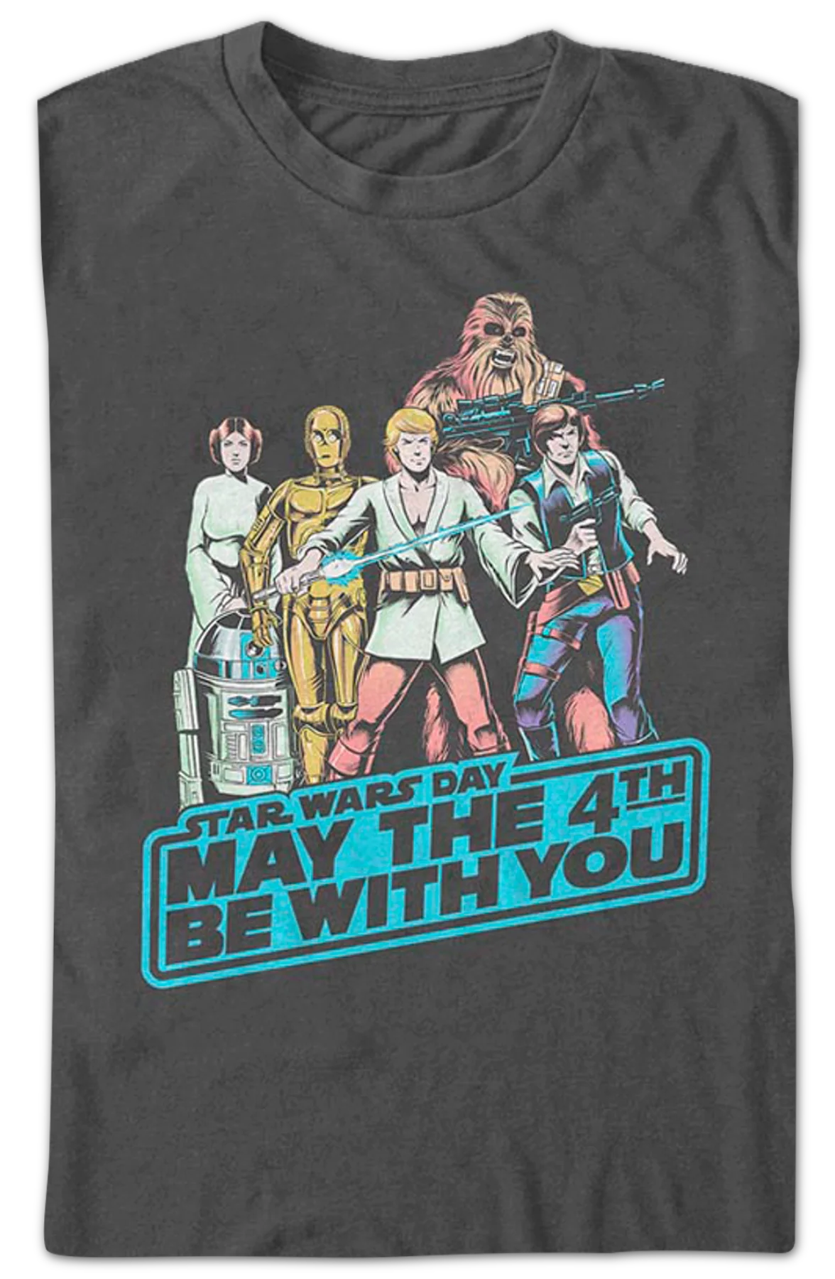 Good Guys May The 4th Be With You Star Wars T-Shirt - Image 2