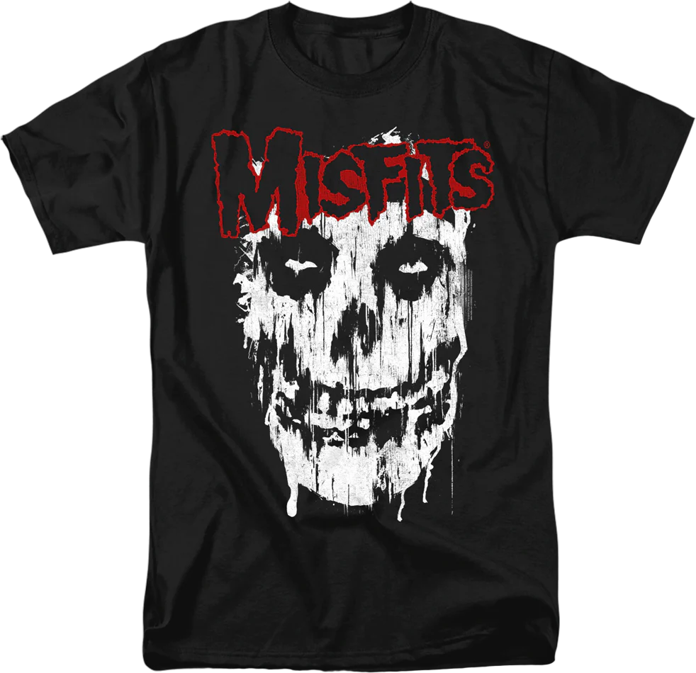 Graffiti Crimson Ghost Misfits T-Shirt