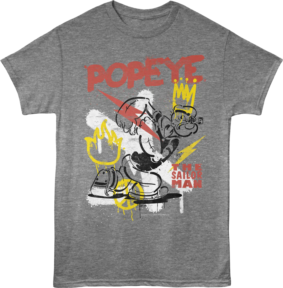 Graffiti Popeye T-Shirt