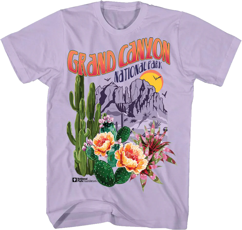 Grand Canyon Sunset National Park Foundation T-Shirt