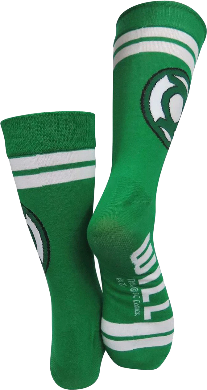 Green Lantern Logo DC Comics Socks - Image 3