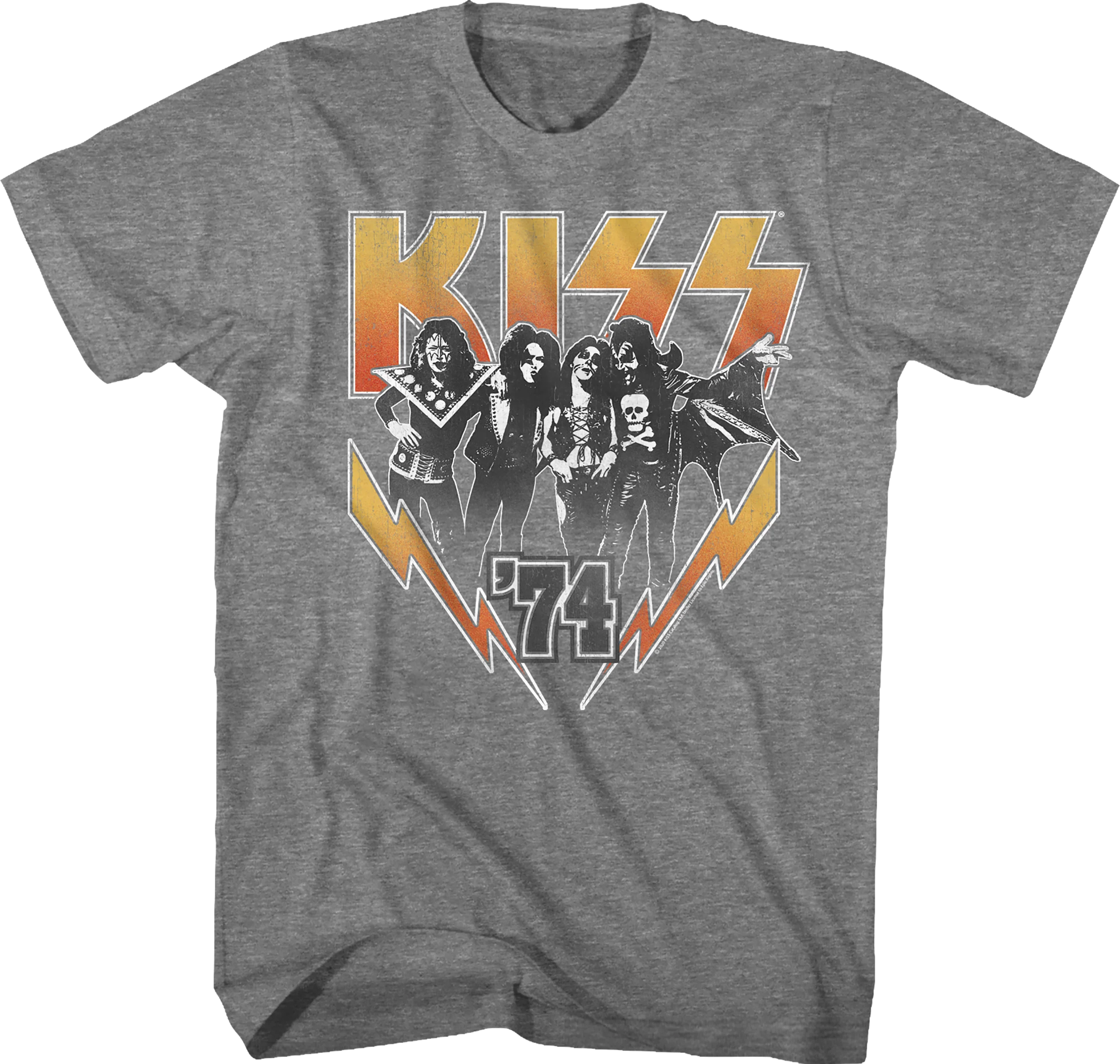 Group Photo '74 KISS T-Shirt