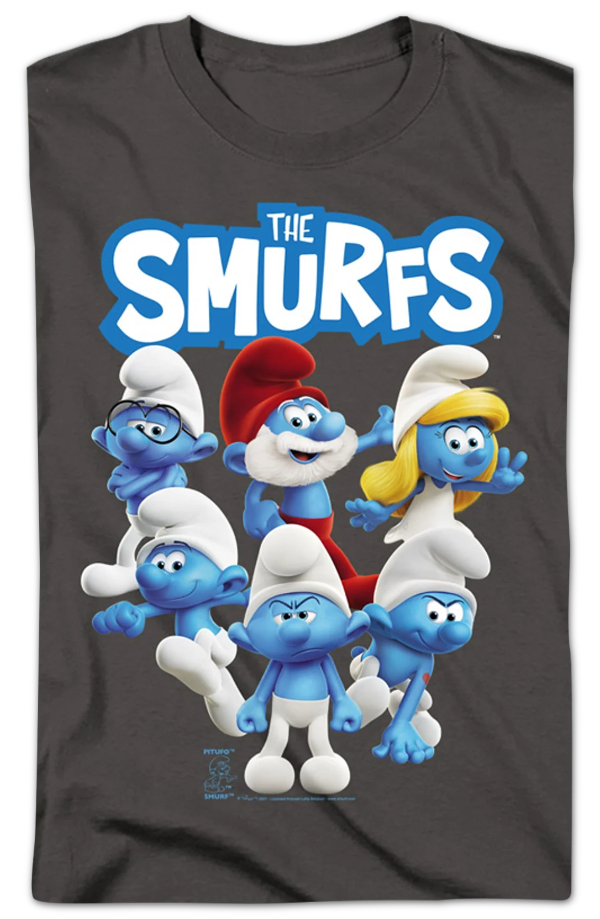Group Photo Smurfs T-Shirt - Image 2