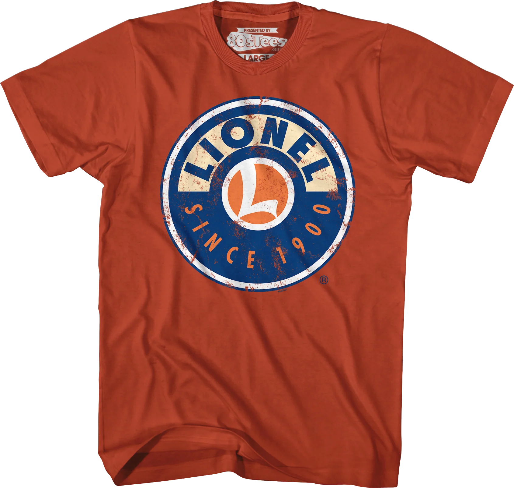Grunge Logo Lionel Trains T-Shirts - Image 4