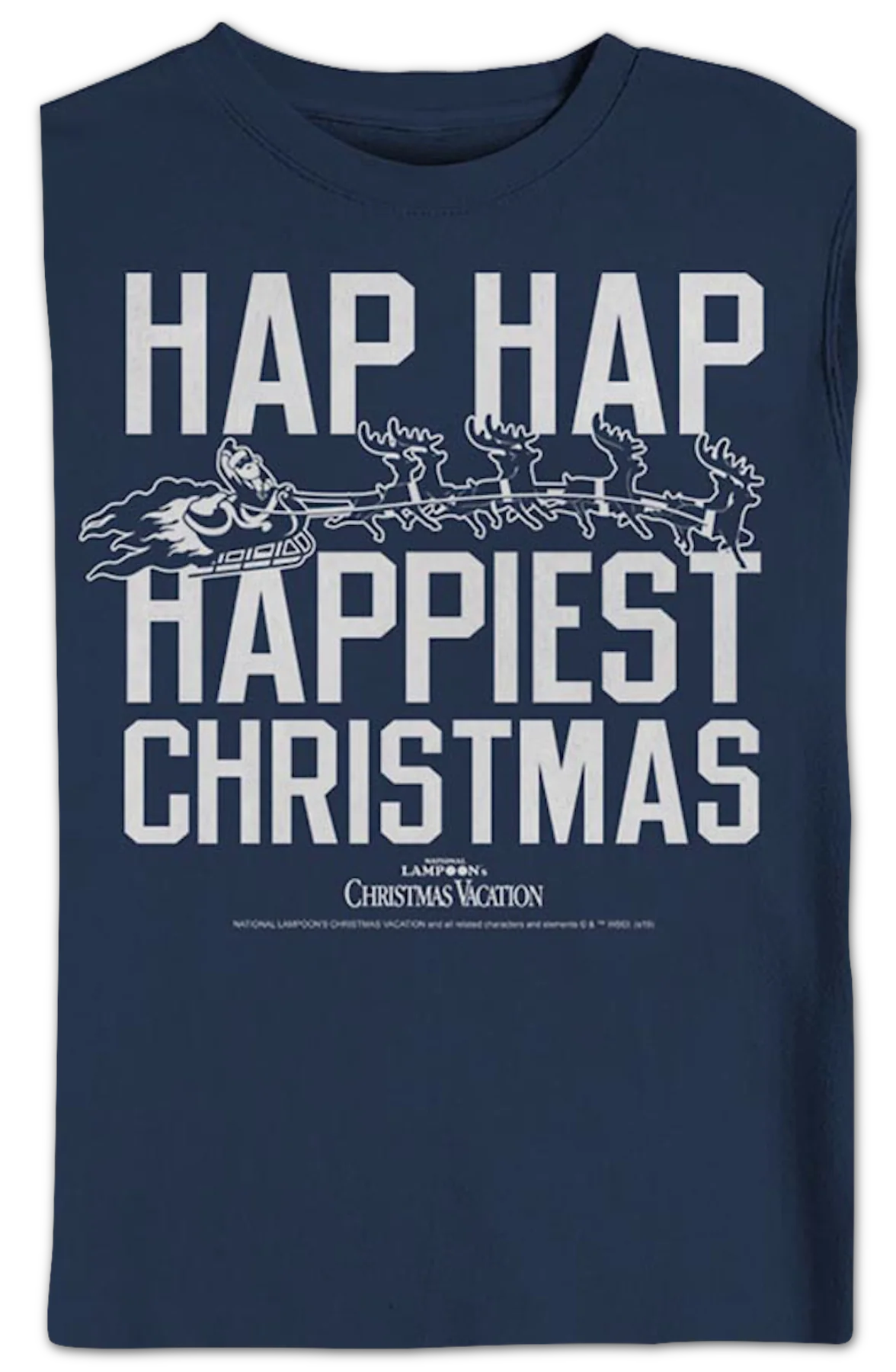Hap Hap Happiest Christmas Vacation Sweatshirt - Image 2