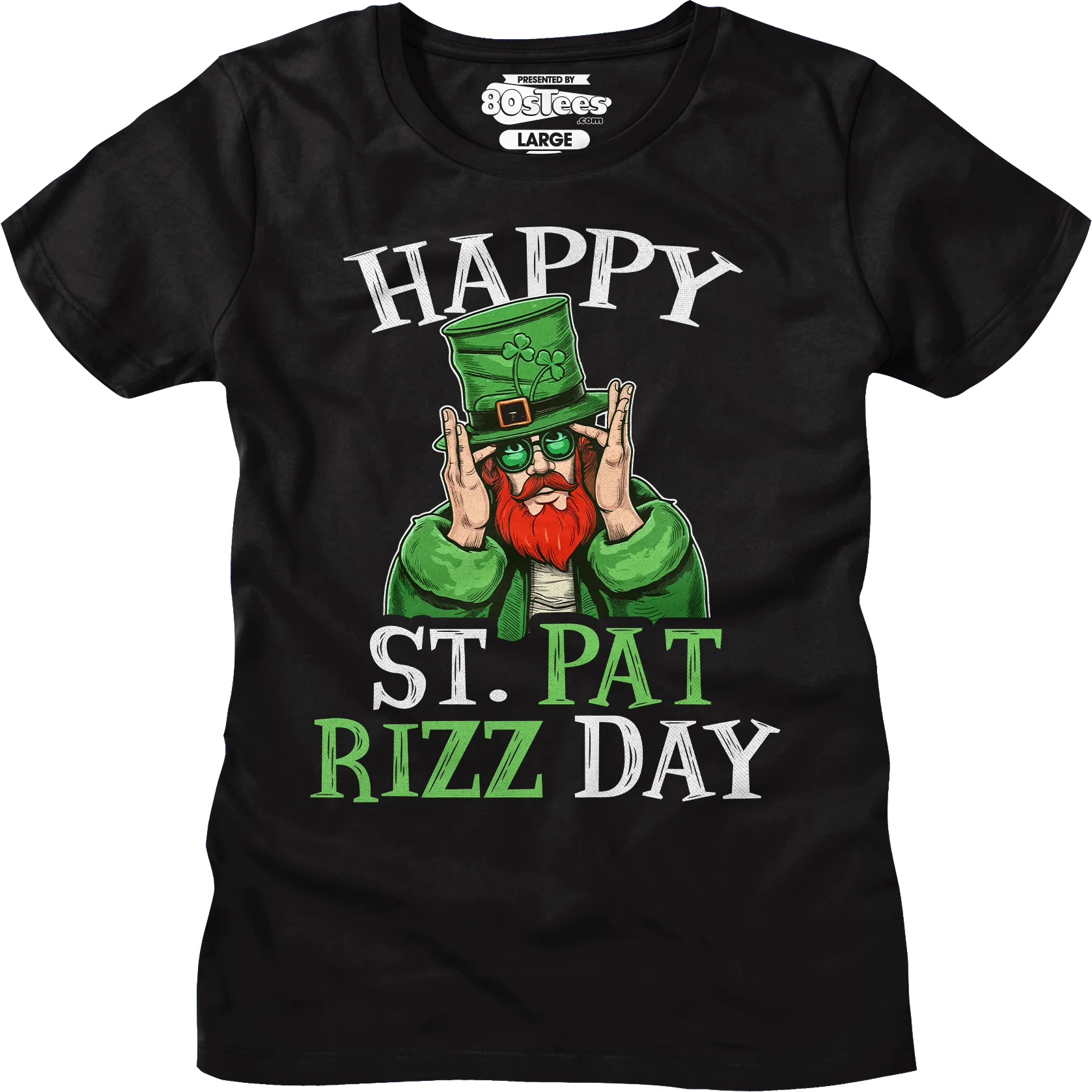 Happy St. Pat Rizz Day T-Shirt - Image 11