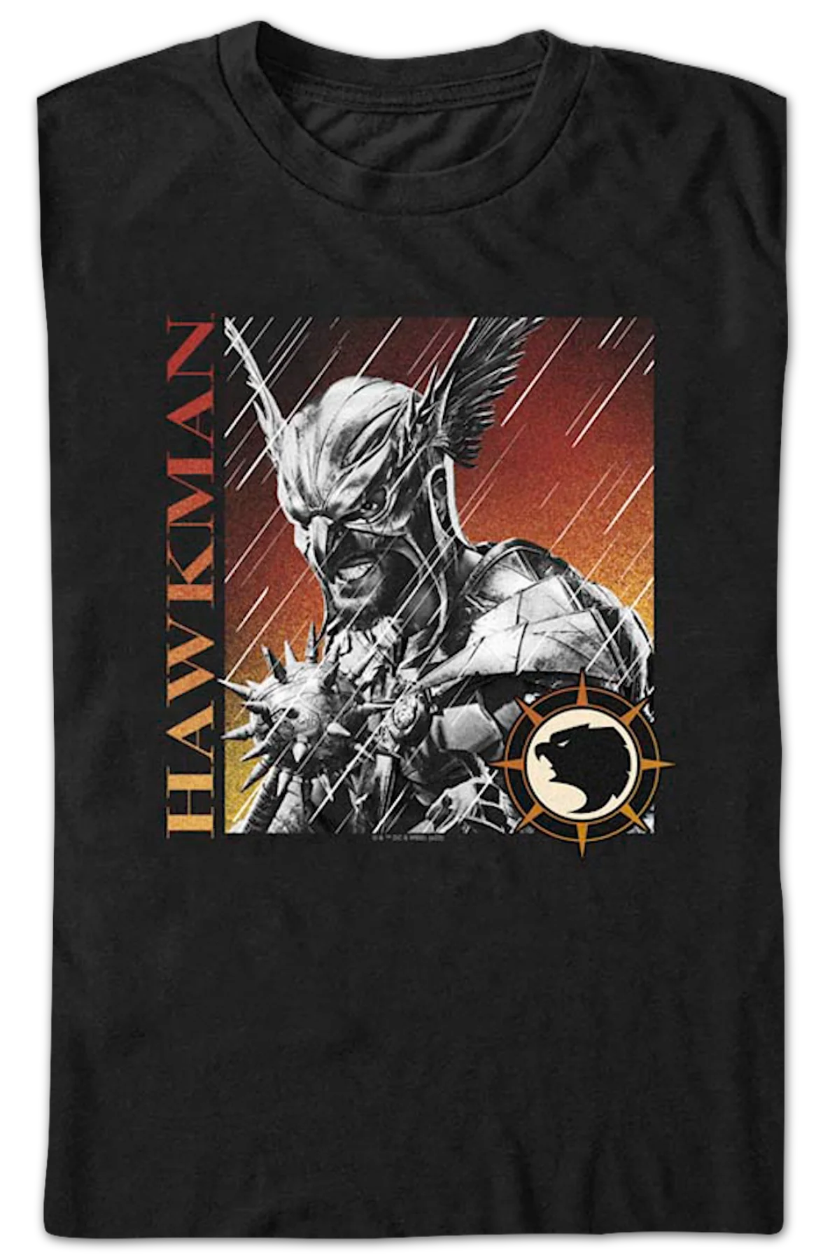 Hawkman DC Comics Black Adam T-Shirt - Image 2