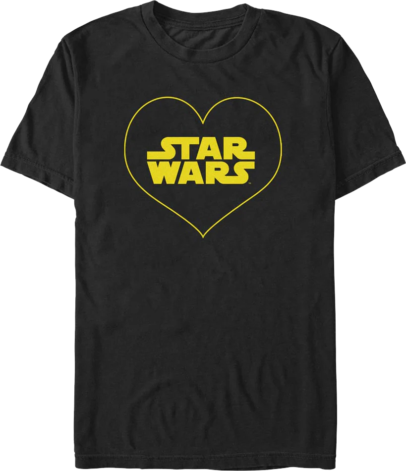 Heart Logo Star Wars T-Shirt