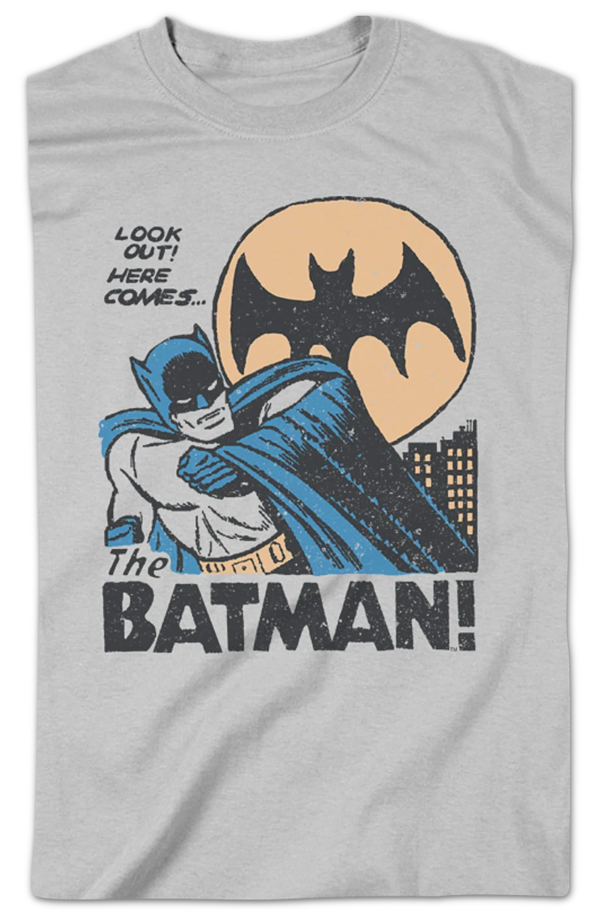 Here Comes The Batman DC Comics T-Shirt - Image 2
