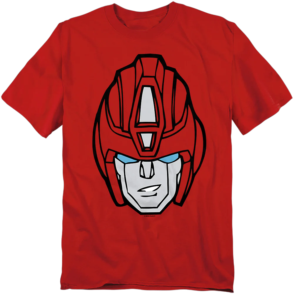 Hot Rod Head Shot Transformers T-Shirt