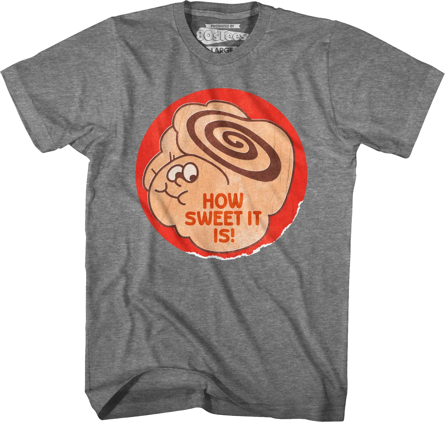 How Sweet It Is Scratch & Sniff Sticker T-Shirt - Image 9