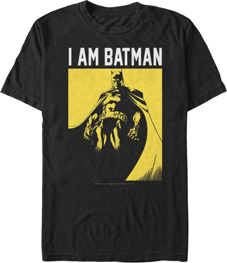 I Am Batman DC Comics T-Shirt