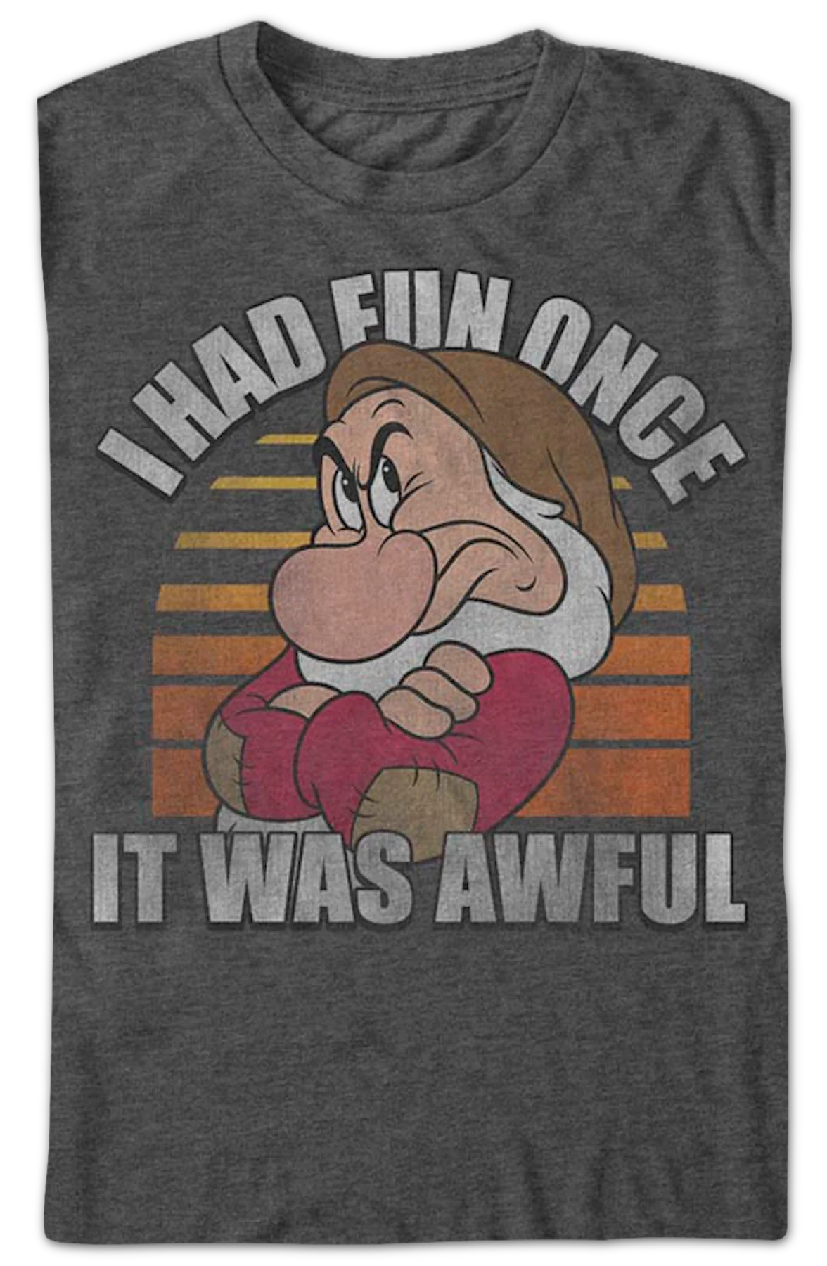 I Had Fun Once Snow White and the Seven Dwarfs T-Shirt - Image 2