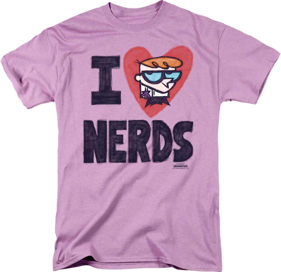 I Love Nerds Dexter's Laboratory T-Shirt