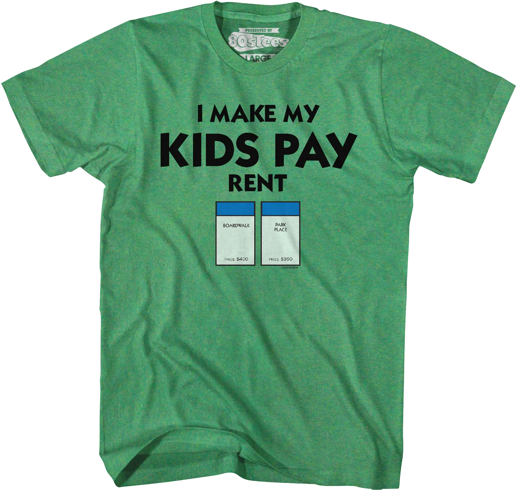 I Make My Kids Pay Rent Monopoly T-Shirt - Image 13