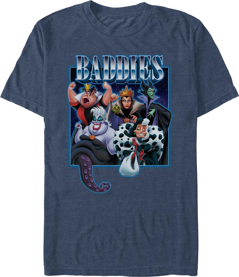 Iconic Baddies Disney T-Shirt