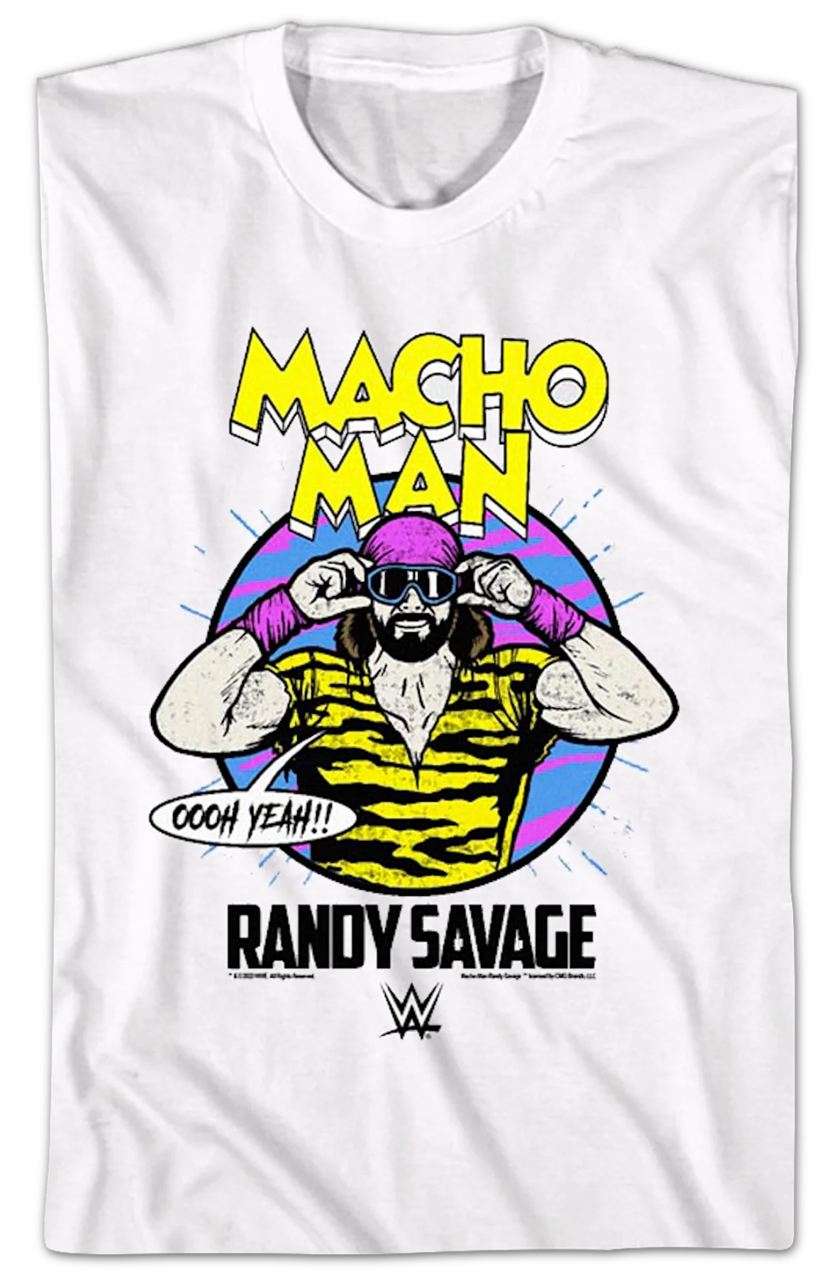 Illustrated Macho Man Randy Savage T-Shirt - Image 2