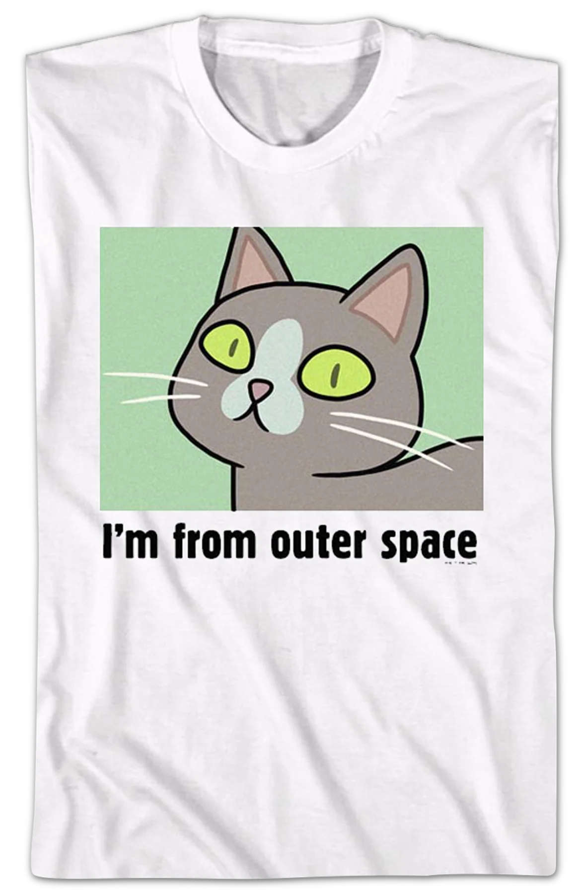 I'm From Outer Space Rick And Morty T-Shirt - Image 2