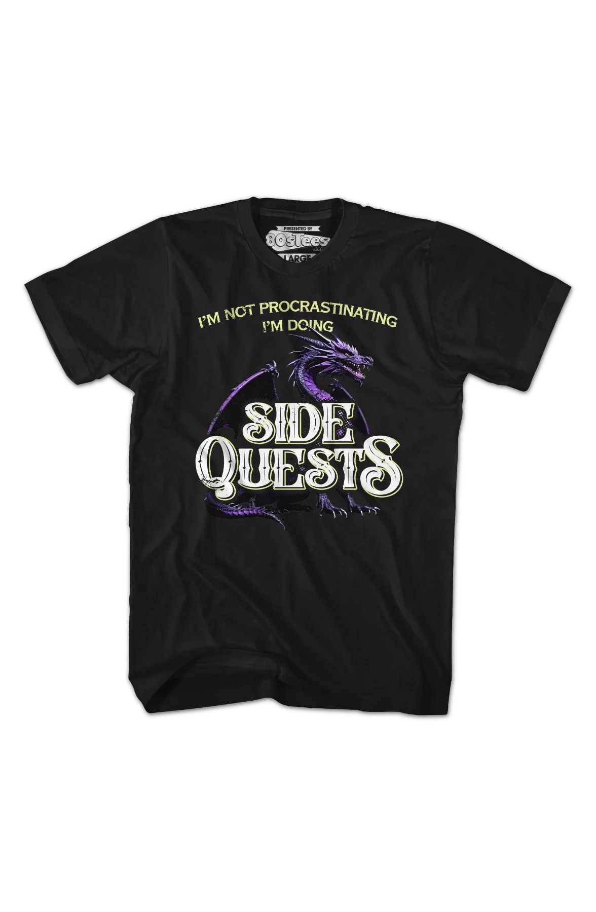 I'm Not Procrastinating I'm Doing Side Quests T-Shirt - Image 2