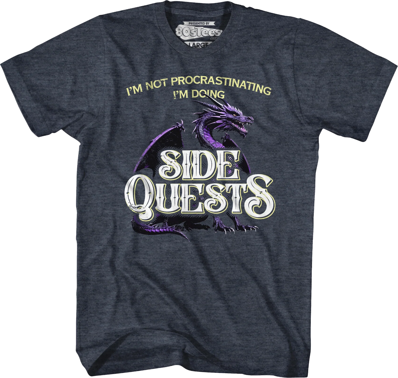 I'm Not Procrastinating I'm Doing Side Quests T-Shirt - Image 5