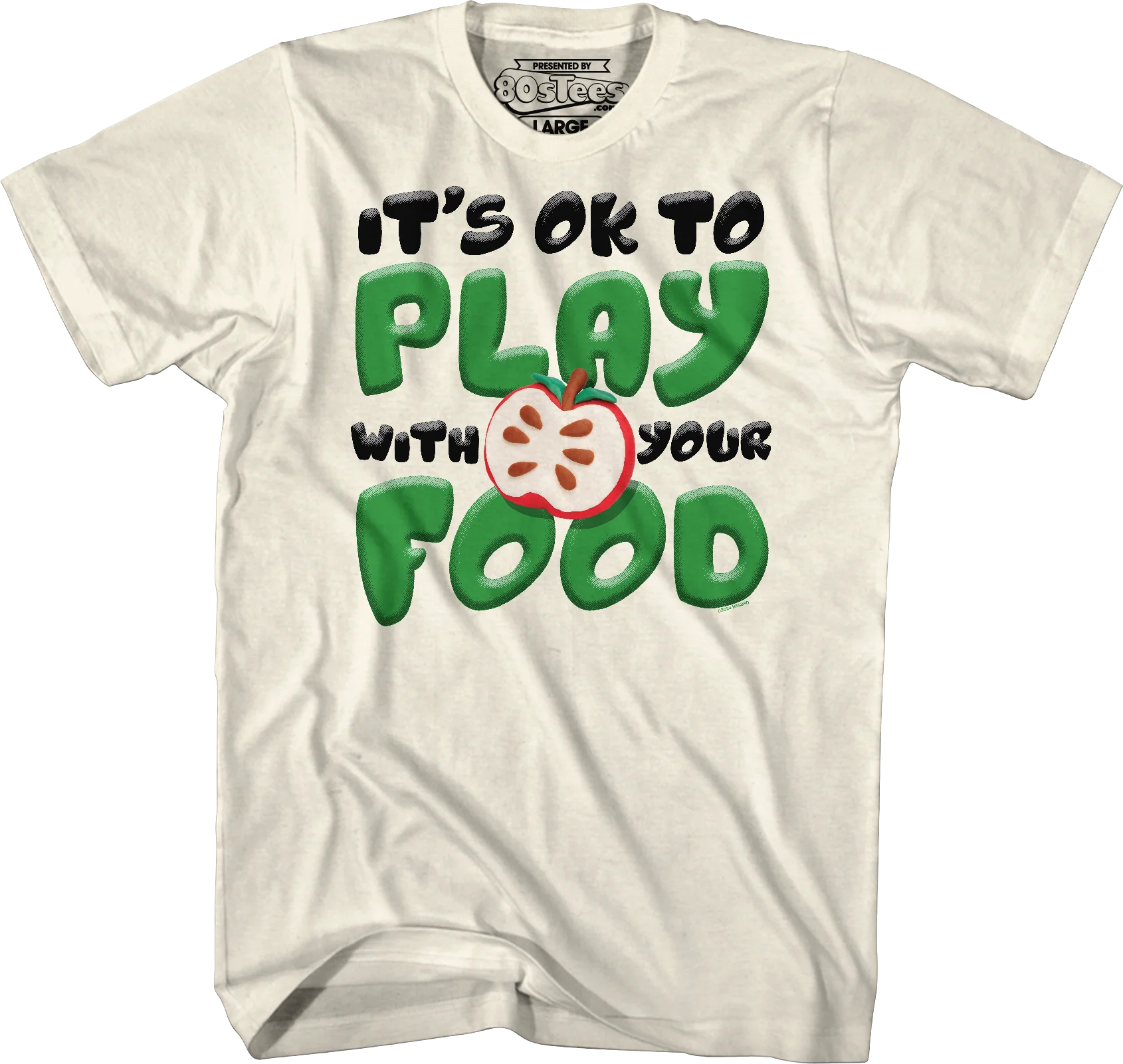 It's OK To Play With Your Food Play-Doh T-Shirt - Image 3