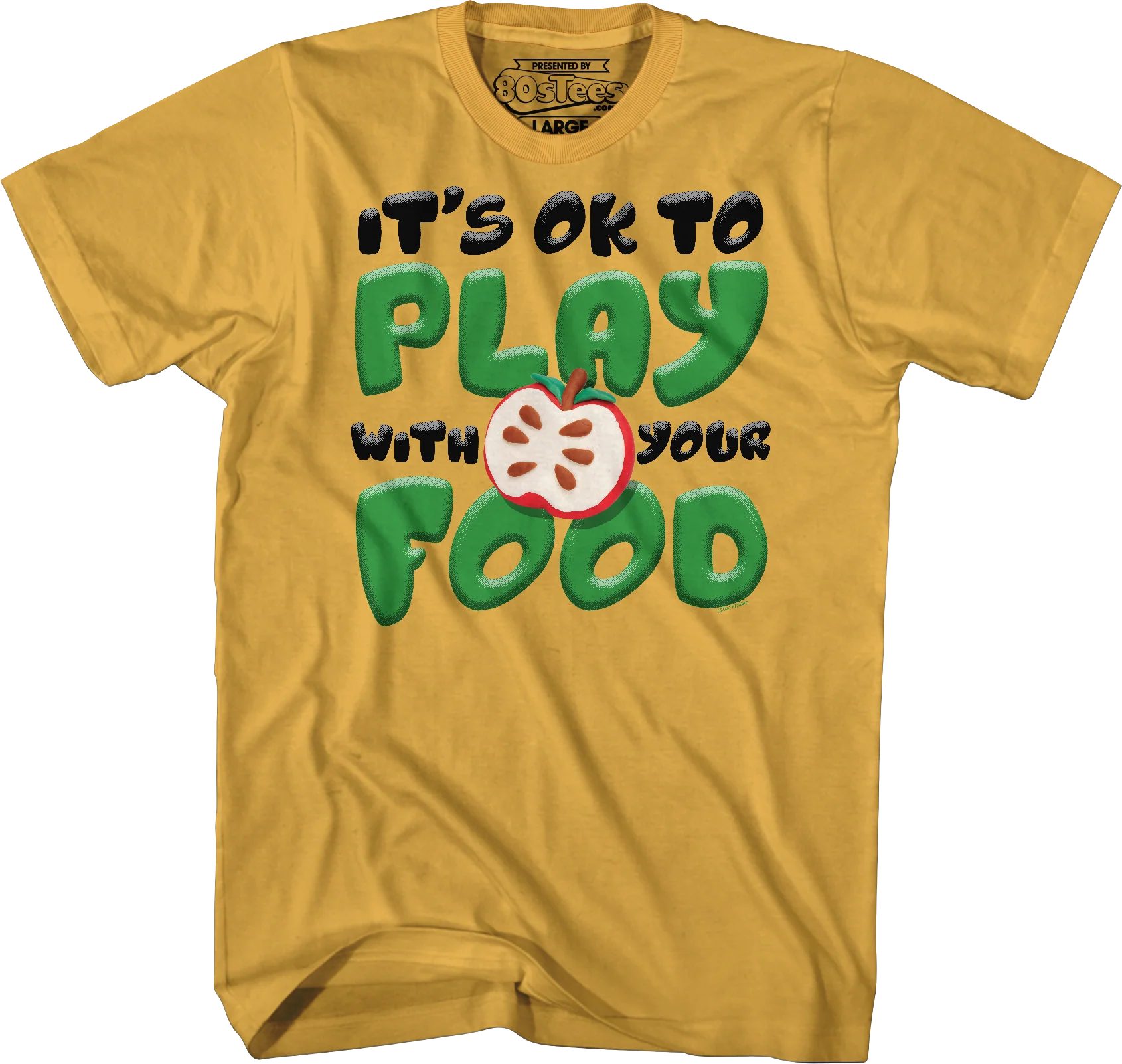It's OK To Play With Your Food Play-Doh T-Shirt - Image 7