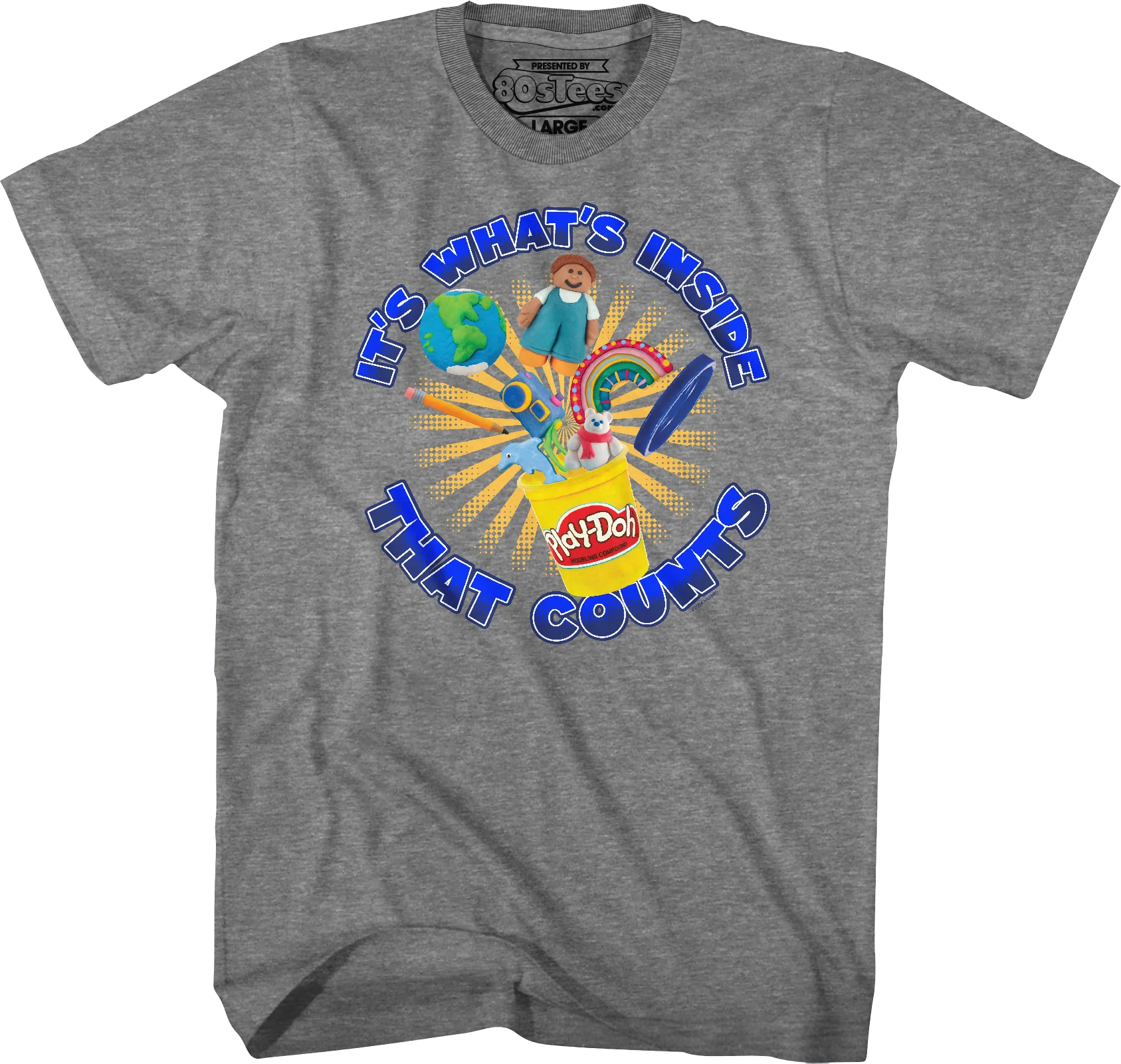 It's What's Inside That Counts Play-Doh T-Shirt - Image 4