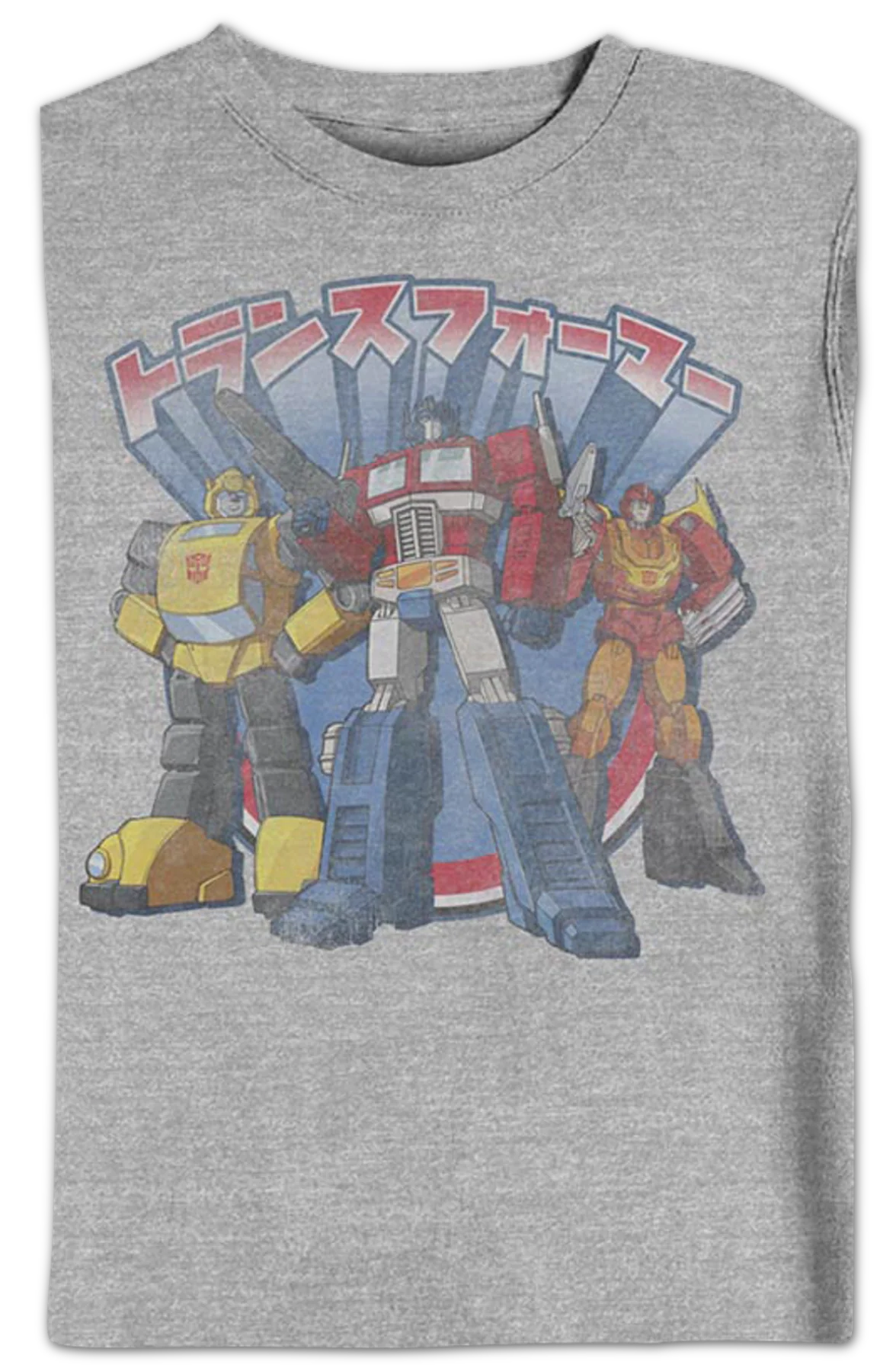 Japanese Text Autobots Transformers Sweatshirt - Image 2