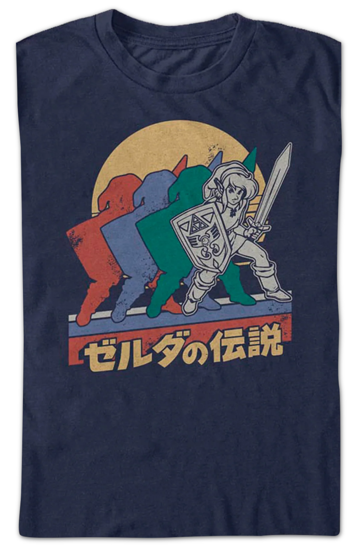 Japanese Text Legend Of Zelda T-Shirt - Image 2