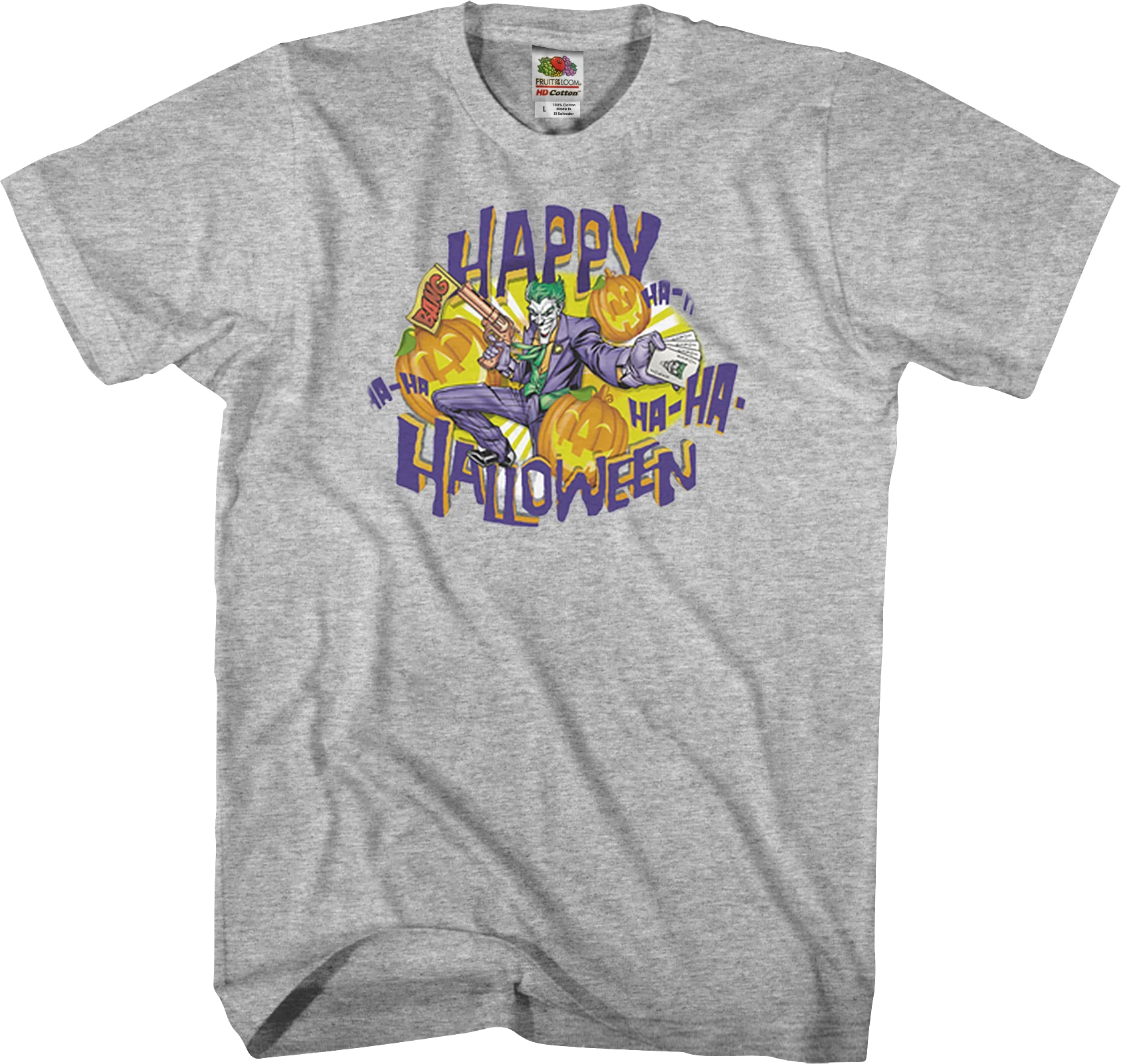 Joker Happy Halloween Batman T-Shirt