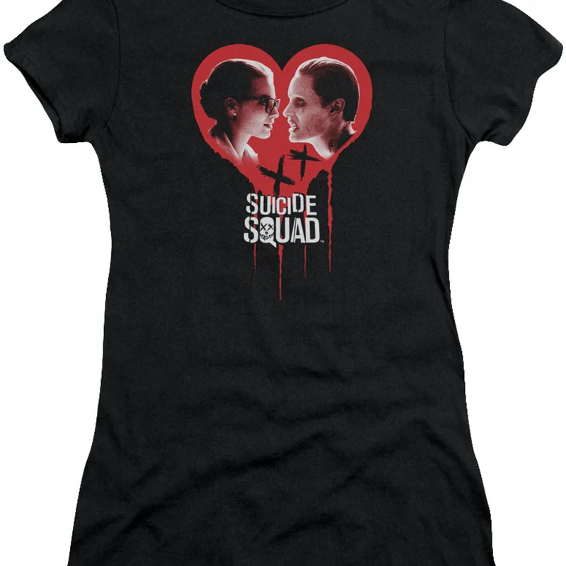Junior Suicide Squad Harley and Joker Shirt