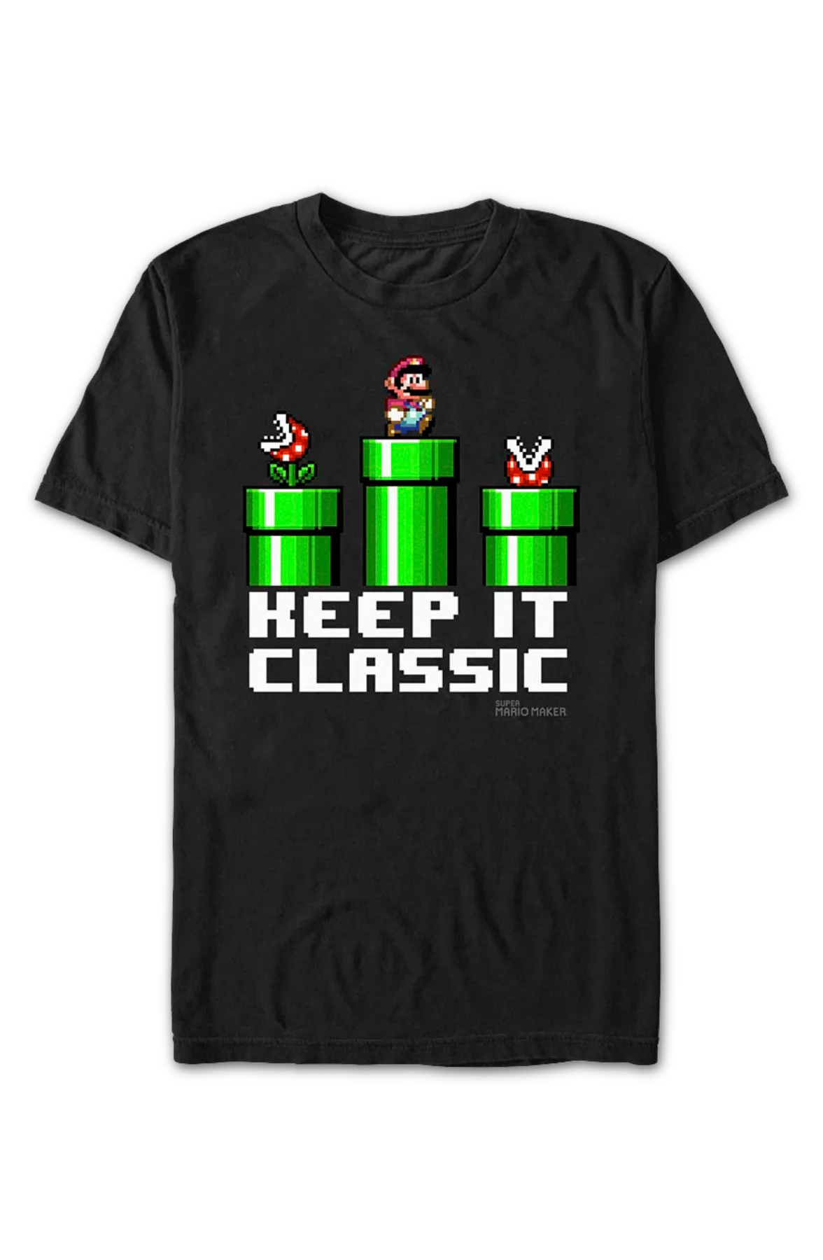 Keep It Classic Super Mario Bros. Nintendo T-Shirt - Image 2
