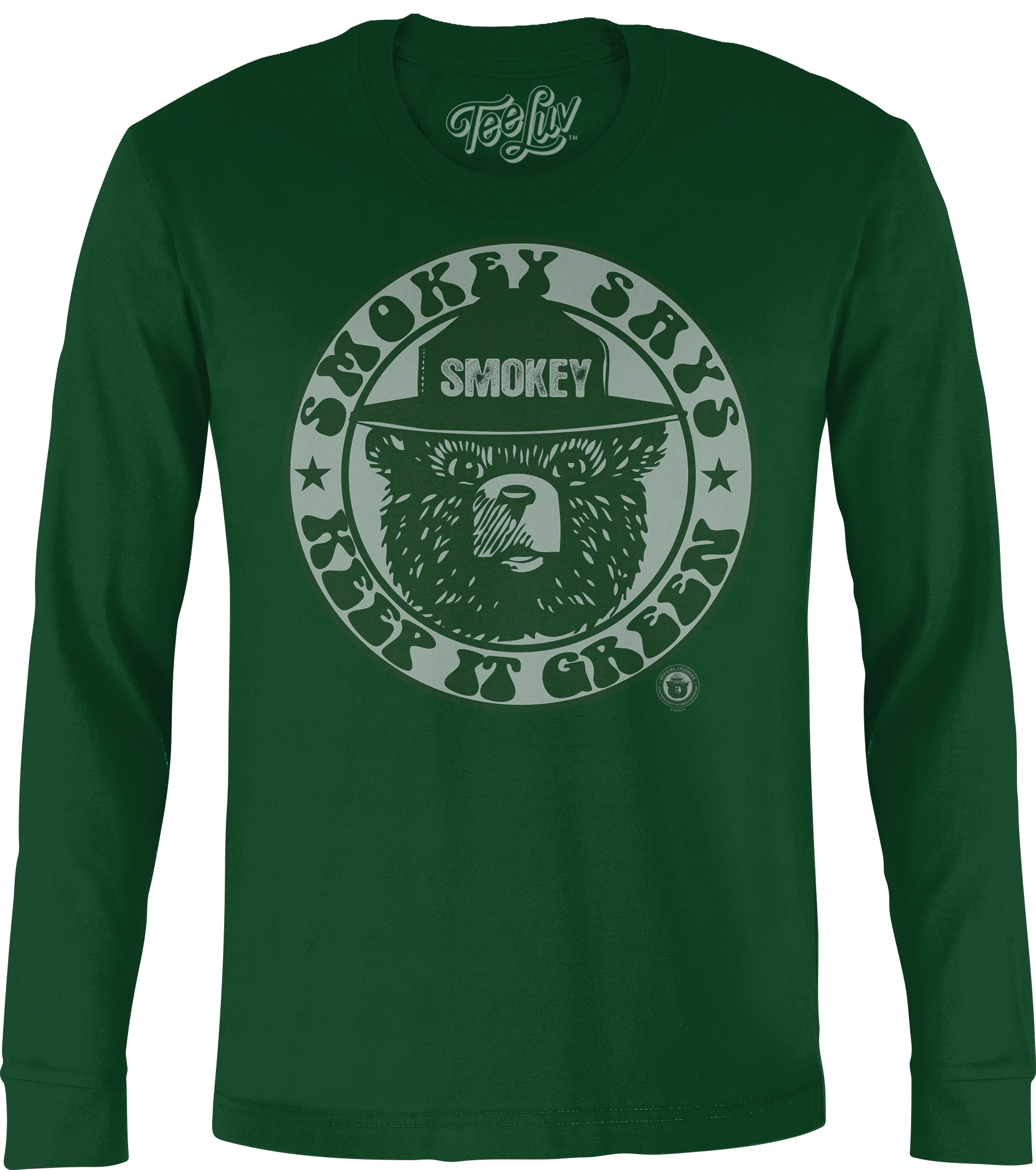 Keep It Green Smokey Bear Long Sleeve Shirt