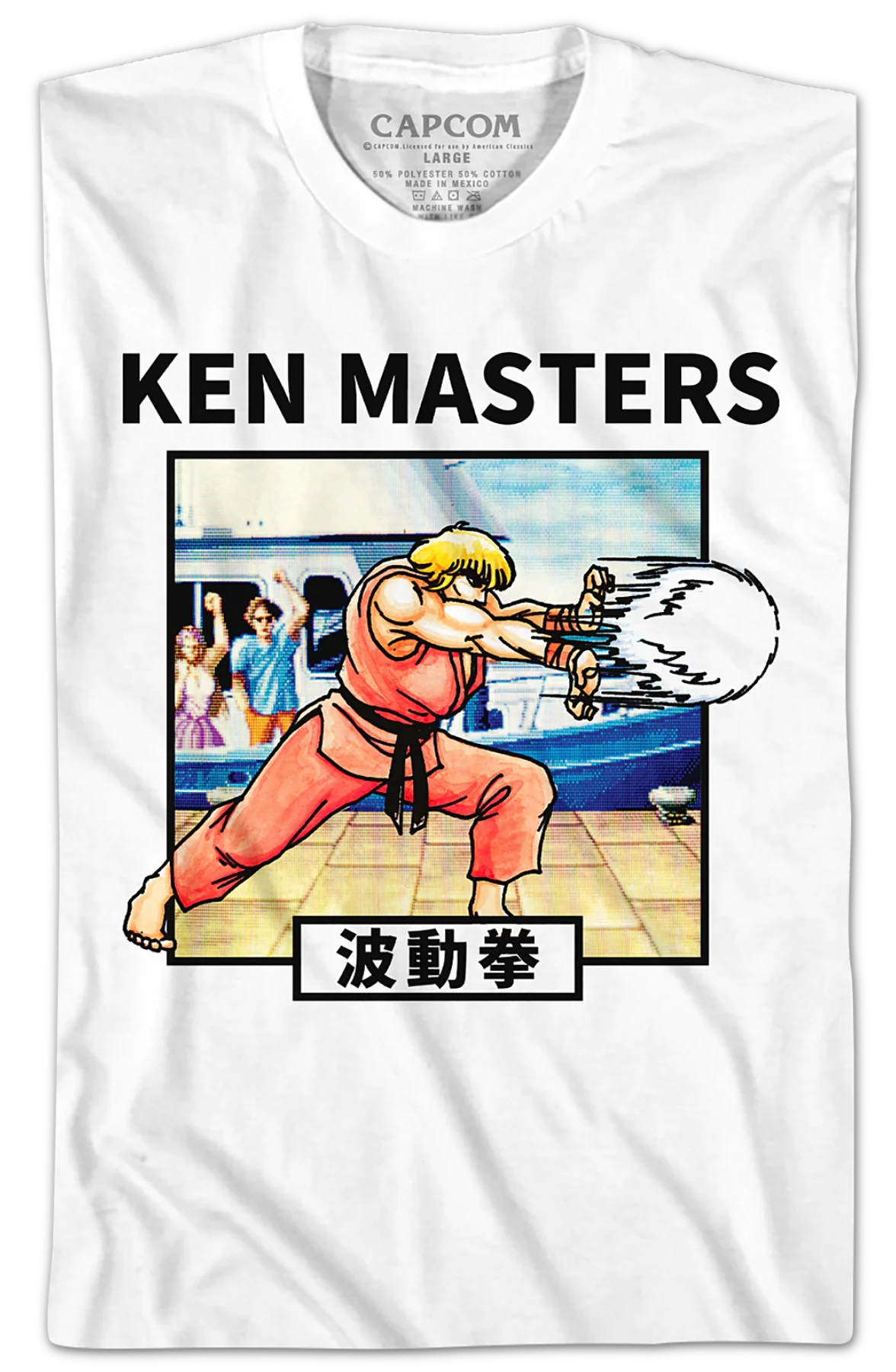 Ken Masters Hadoken Street Fighter T-Shirt - Image 2
