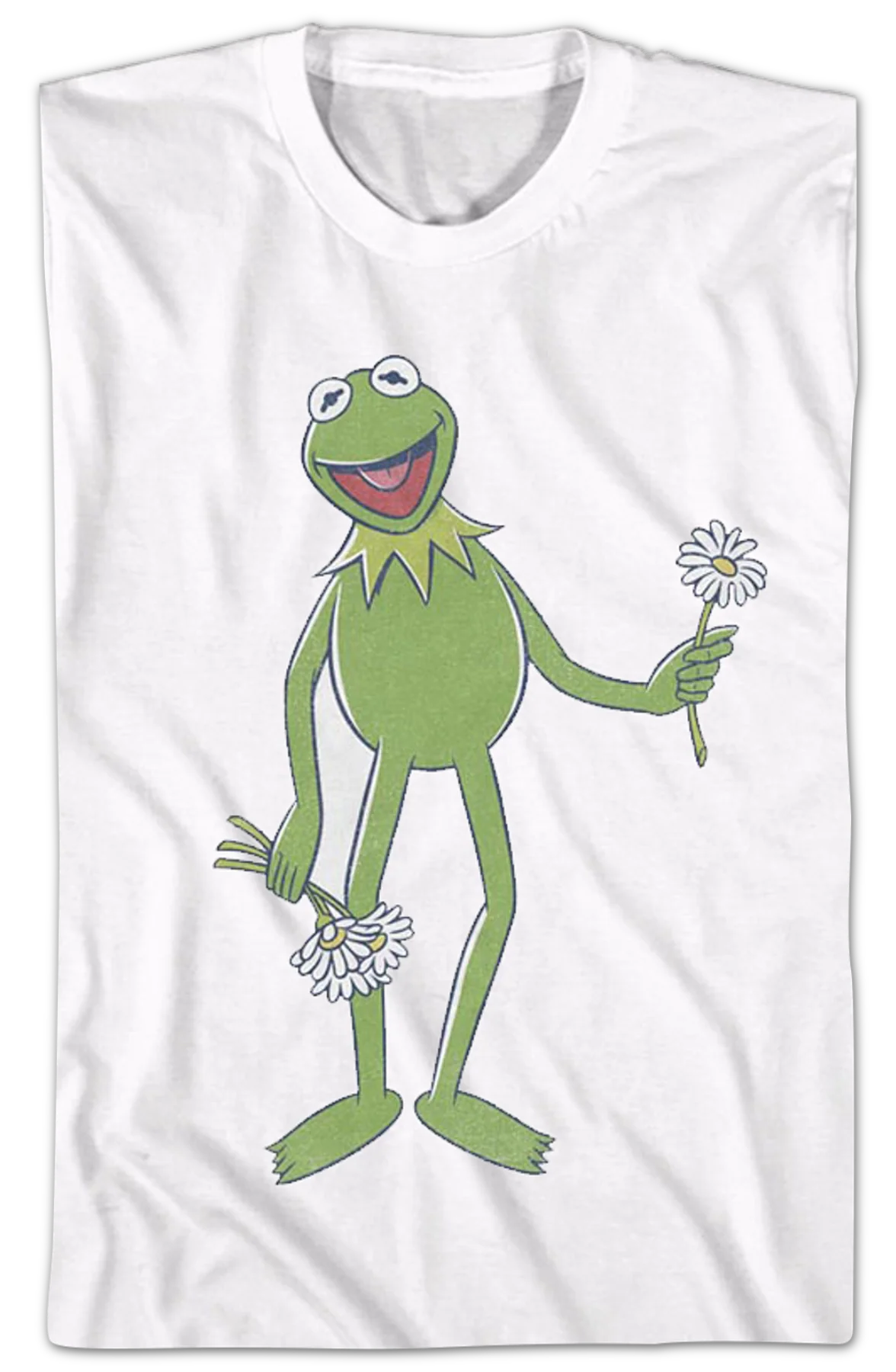 Kermit's Flowers Muppets T-Shirt - Image 2