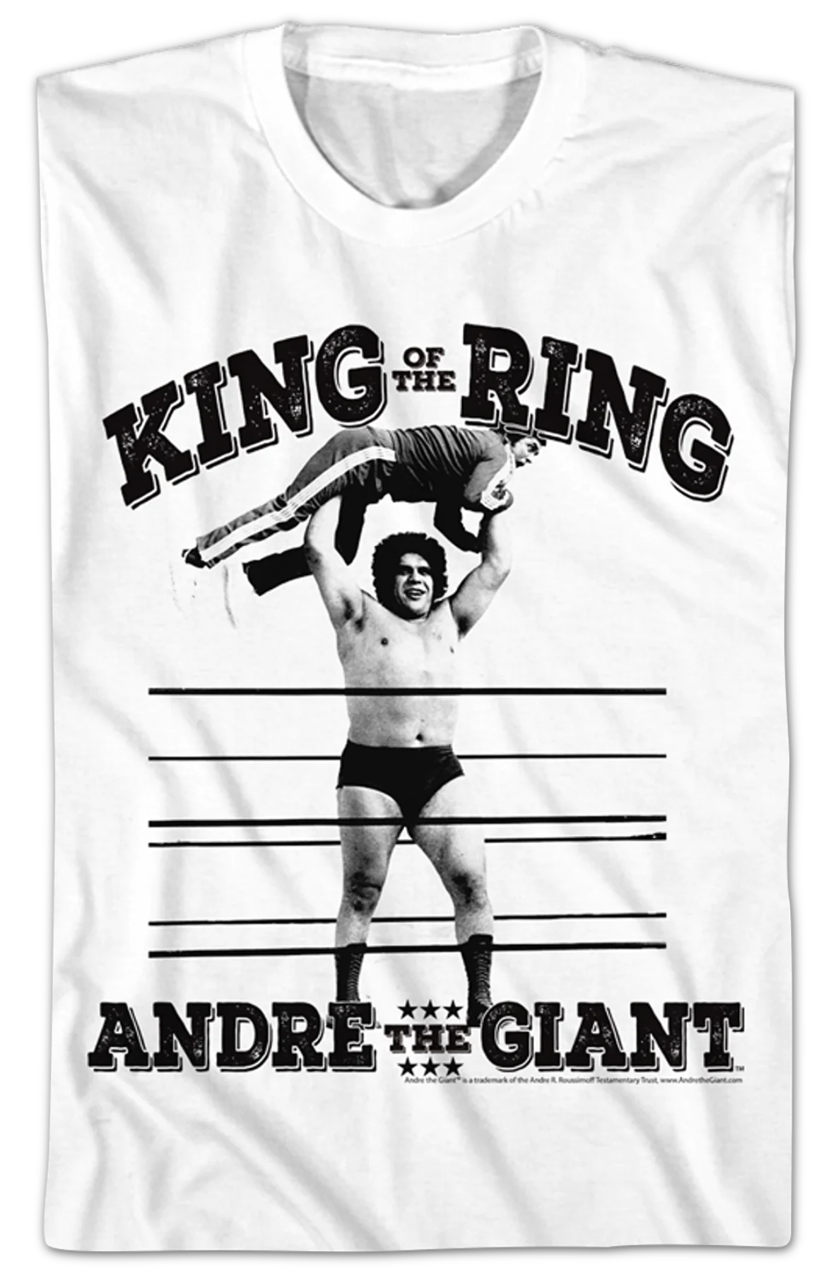 King Of The Ring Andre The Giant T-Shirt - Image 2