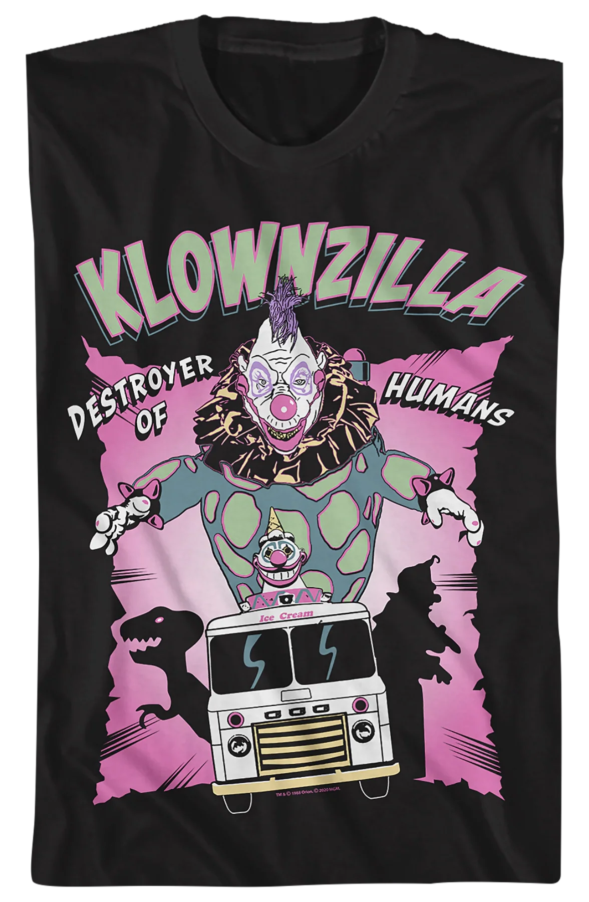 Klownzilla Killer Klowns From Outer Space T-Shirt - Image 2