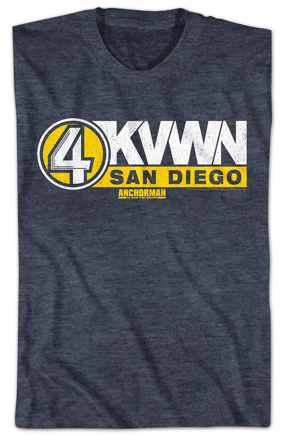 KVWN Logo Anchorman T-Shirt - Image 2
