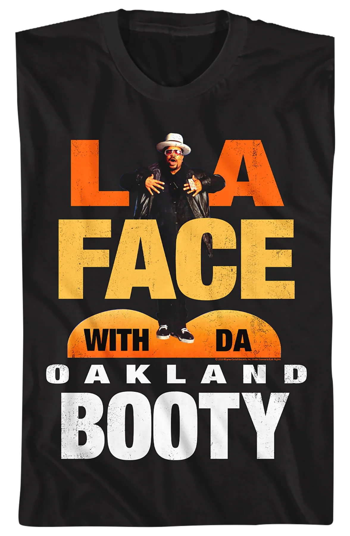 LA Face With Da Oakland Booty Sir Mix-a-Lot Shirt - Image 2