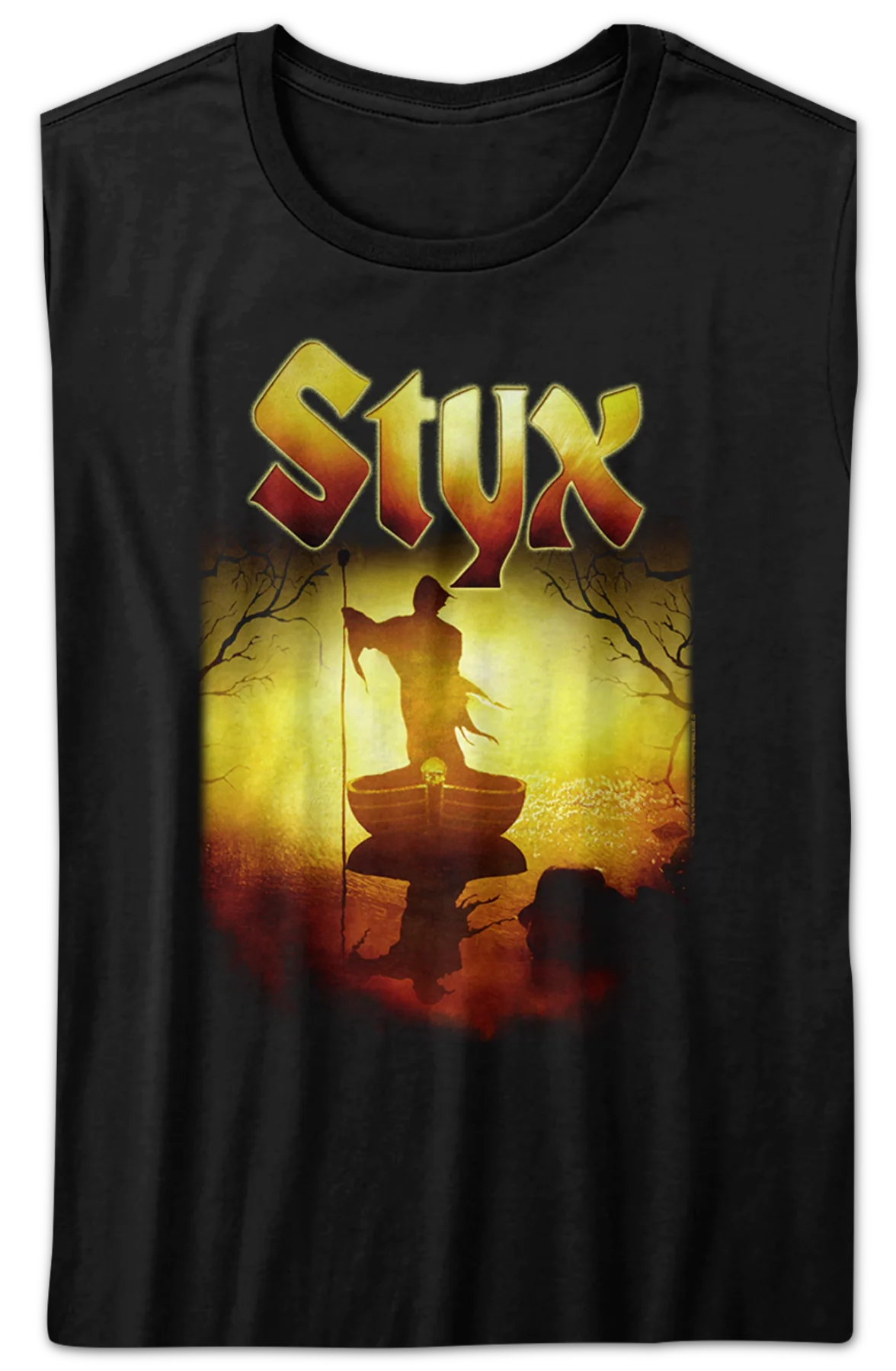 Ladies Complete Wooden Nickel Recordings Styx Shirt - Image 2