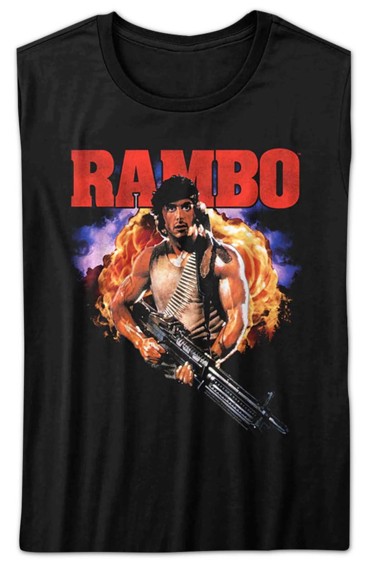 Ladies Fireball Rambo Shirt - Image 2