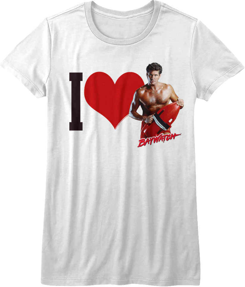 Ladies I Love Mitch Baywatch Shirt