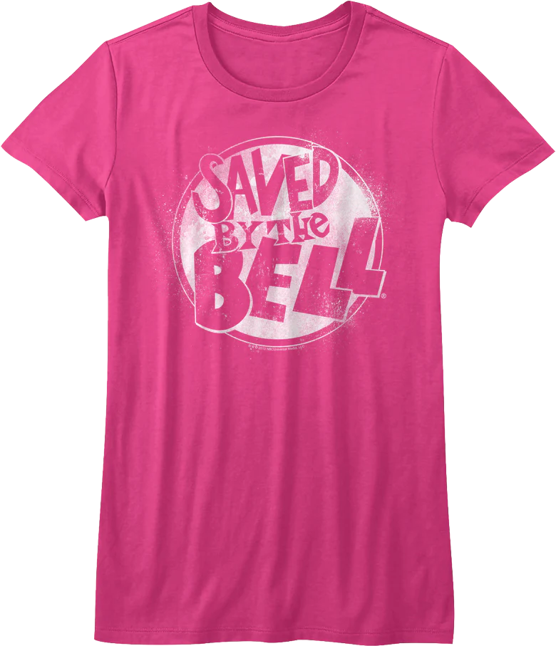 Ladies Pink Saved By The Bell Shirt