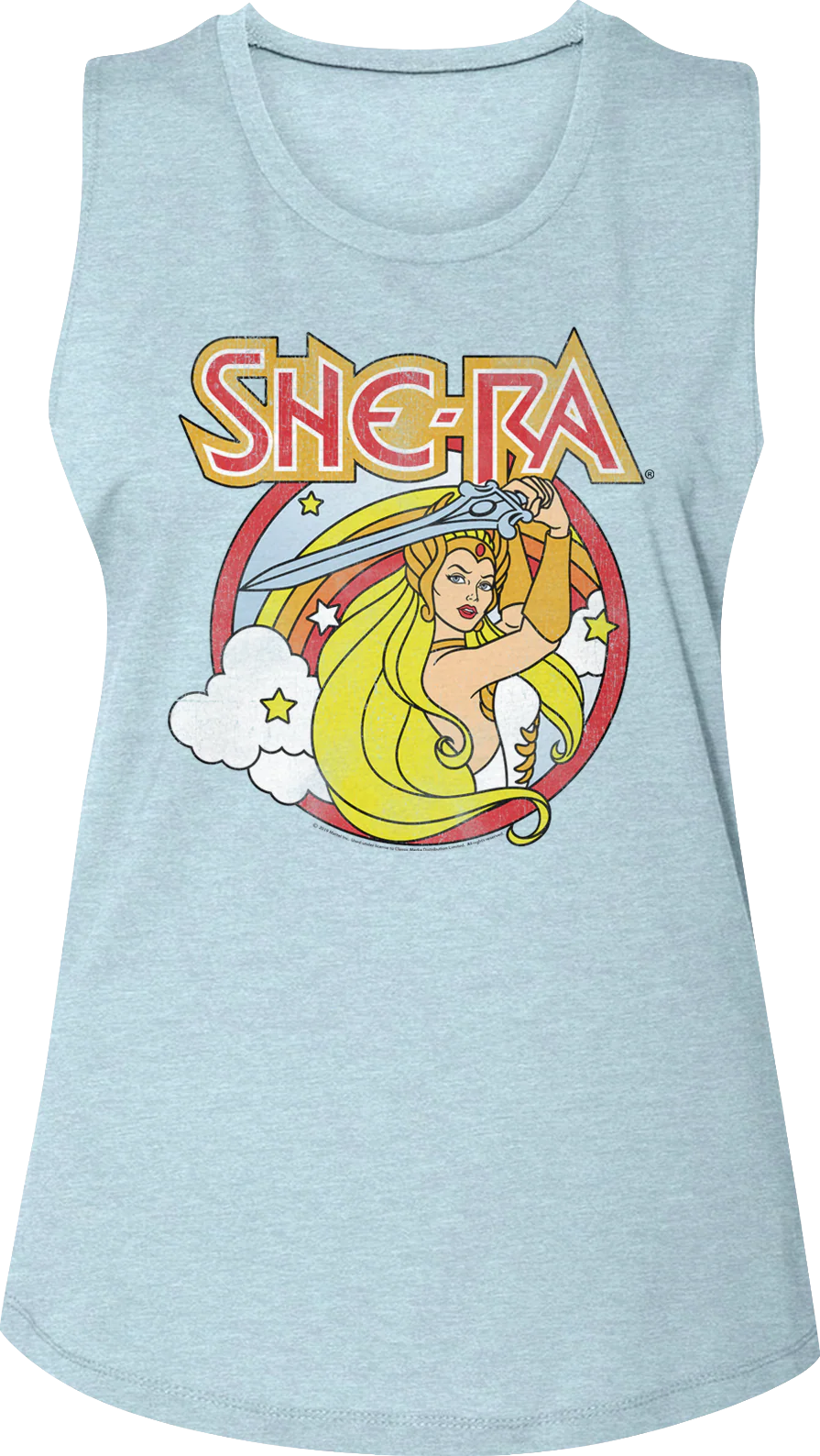 Ladies Princess of Power She-Ra Muscle Tank Top
