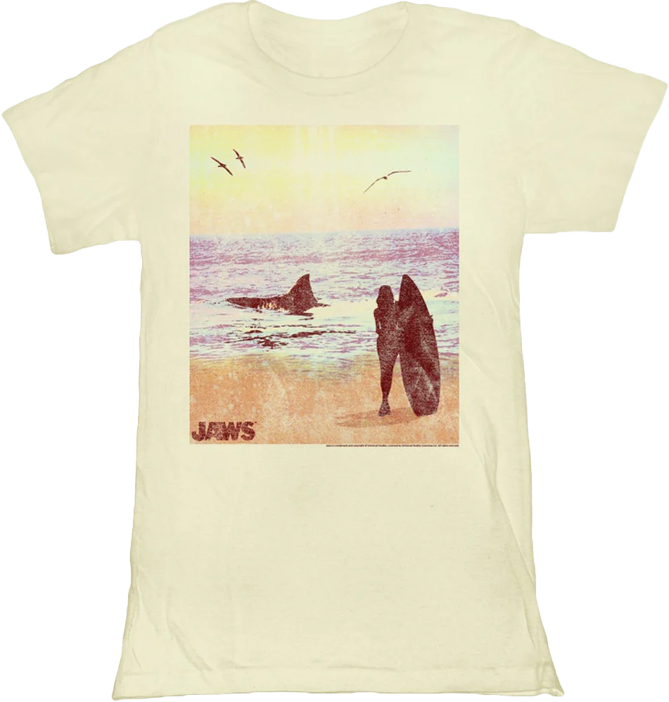 Ladies Surfboard Jaws Shirt