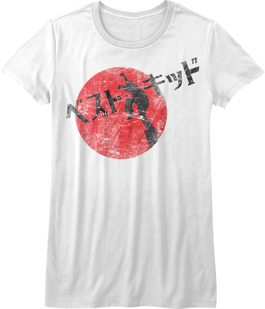 Ladies White Karate Kid Shirt