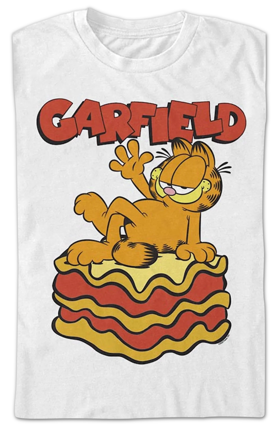 Lasagna Garfield T-Shirt - Image 2