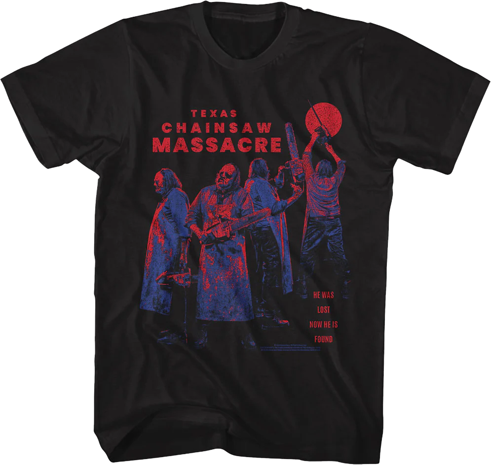 Leatherface Collage Texas Chainsaw Massacre T-Shirt