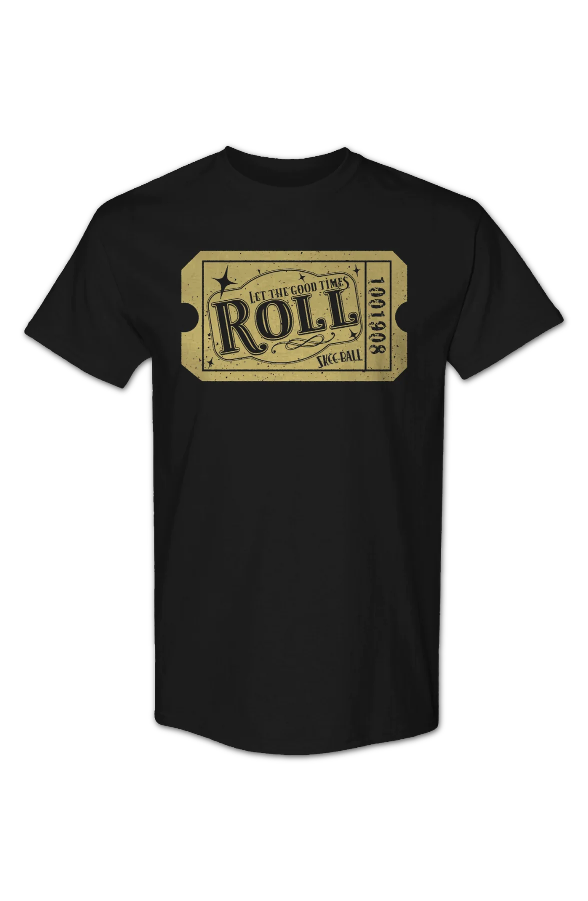 Let The Good Times Roll Ticket Skee-Ball T-Shirt - Image 2